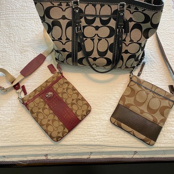 Coach Classic Tote and Rowen Handbags - Picture 3 of 14